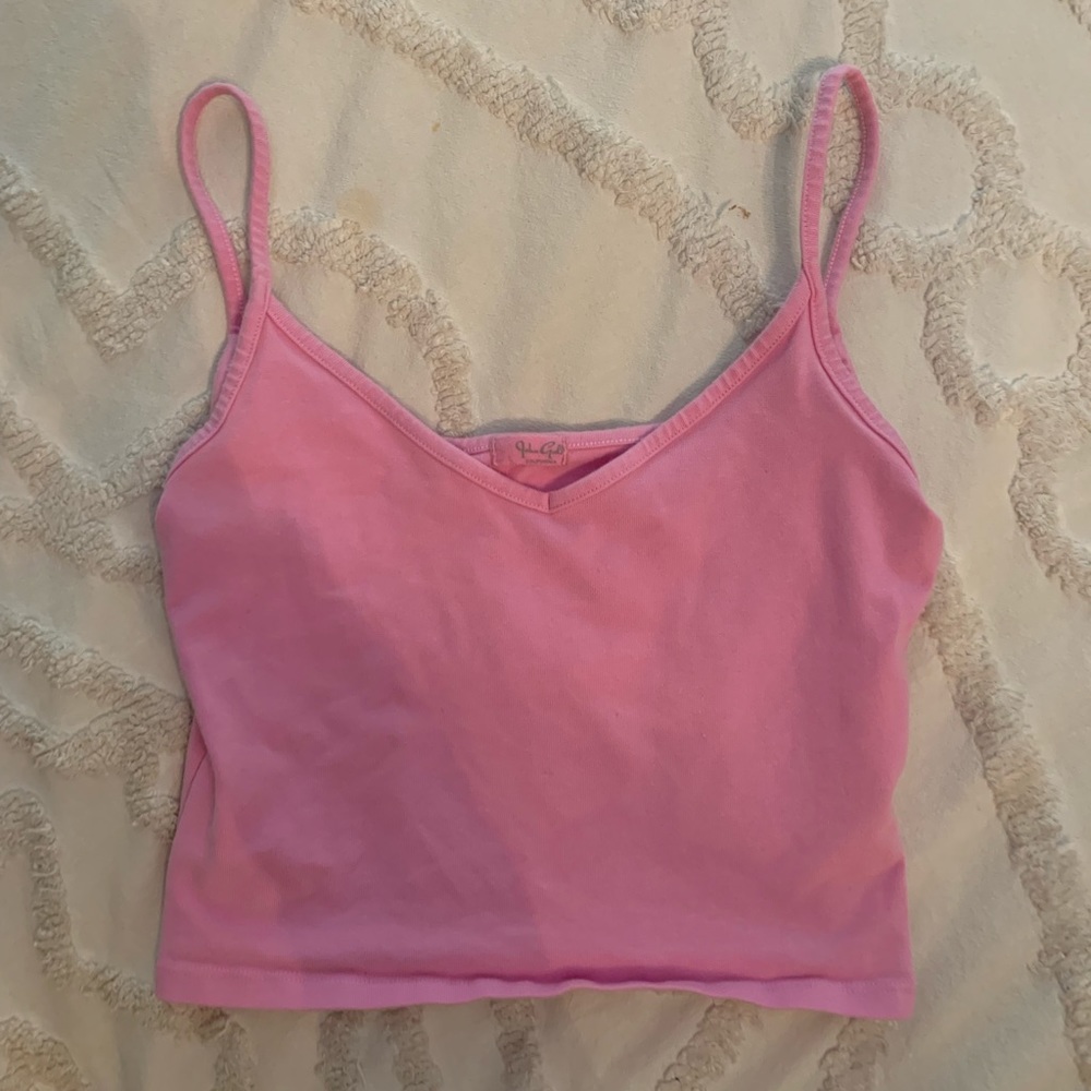 John Galt(Brandy Melville) pink tank top